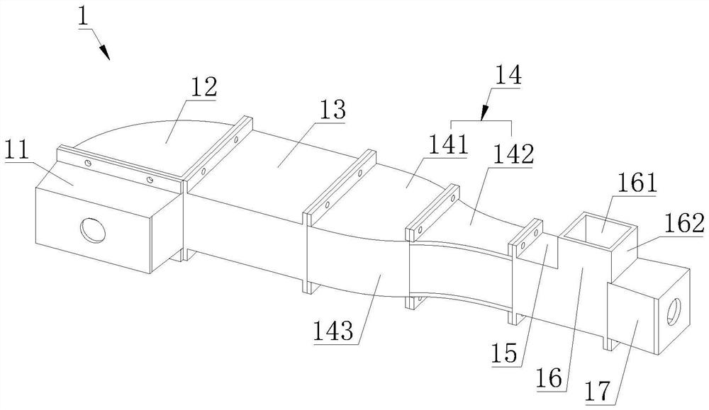 Fluid simulation flow system for water icing test