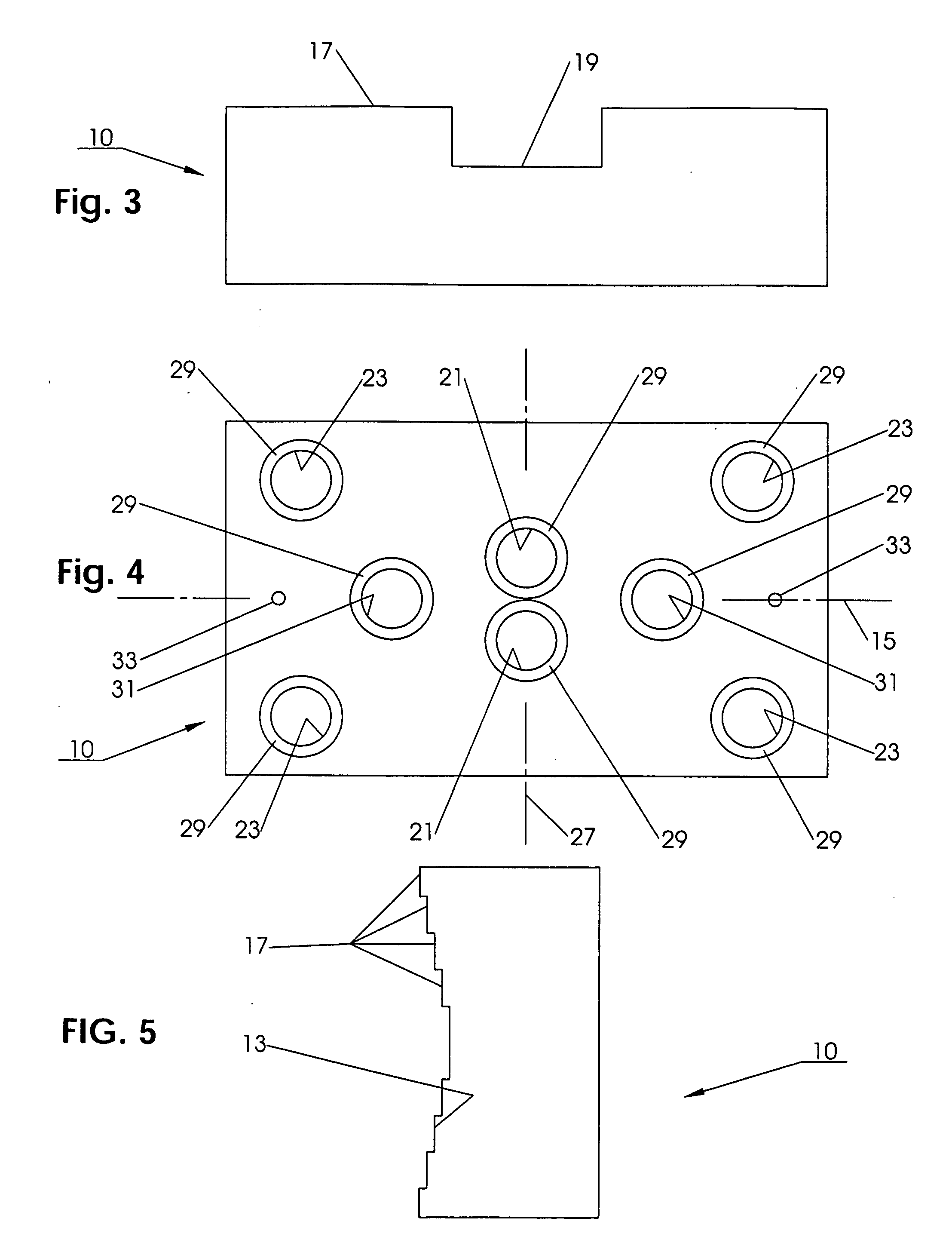 Method and template for producing a tensile test coupon