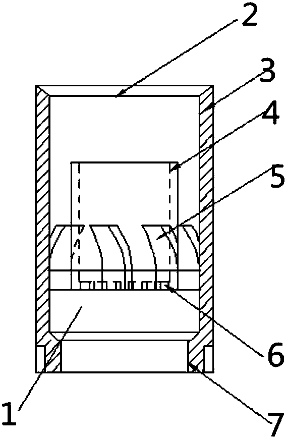 Industrial gas ultra-low nitrogen energy-saving spiral combustion head and burner