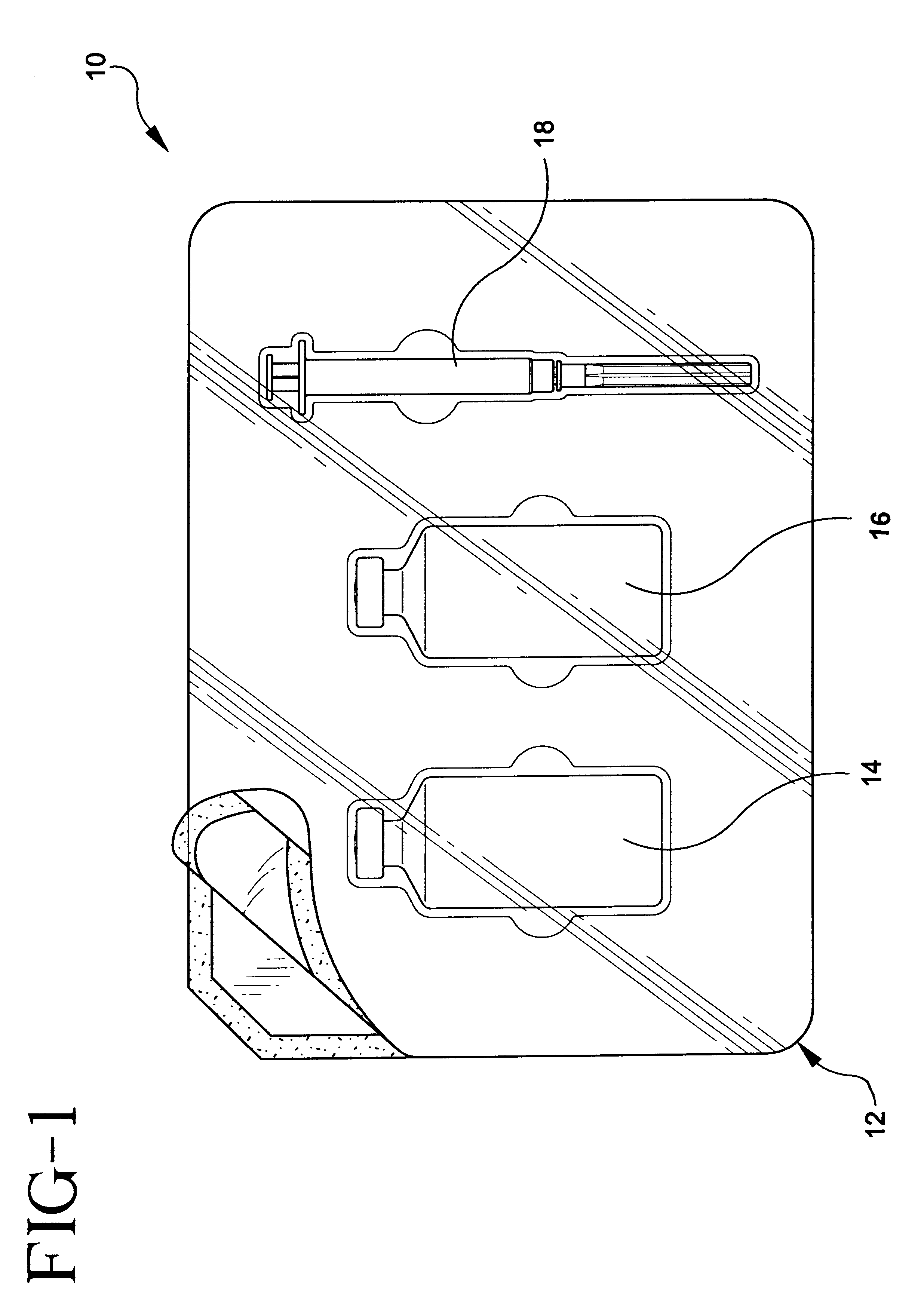 Kit for flushing medical devices and method of preparation