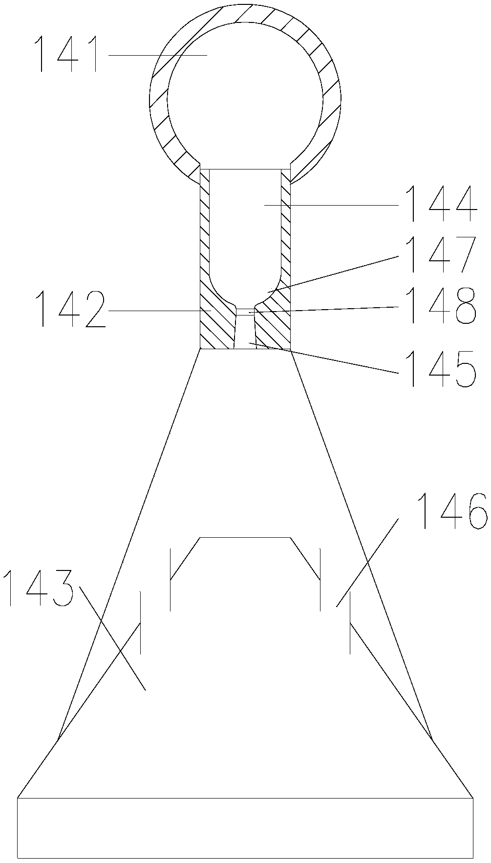 A high-efficiency induction blowing device and a pulse bag filter for a dust collector