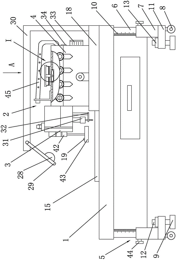 Serger for tie production