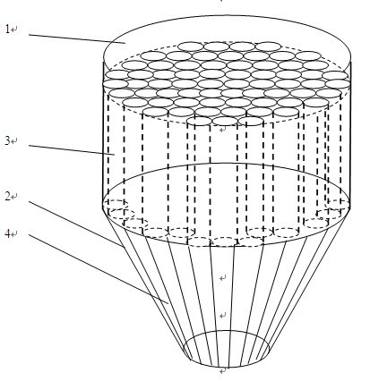 Novel storage bin