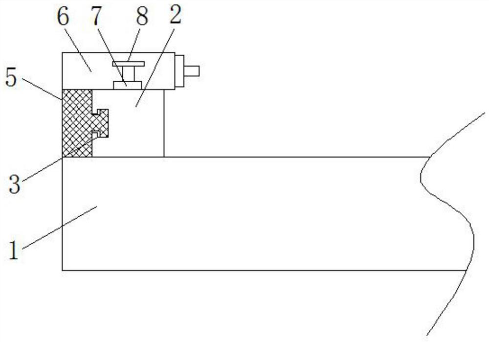 Batch size detection device for mechanical parts