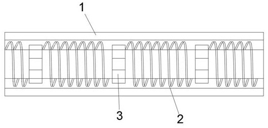 A photovoltaic heat conduction flame retardant cable