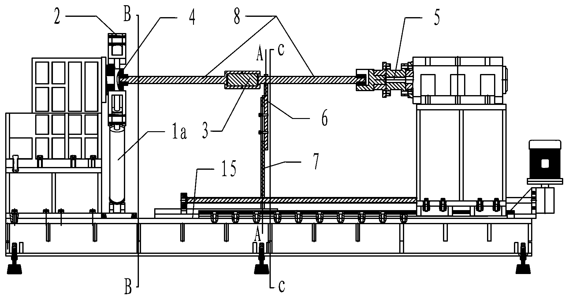 Quick static twisting detection device of constant speed universal joint driving shaft friction welding piece