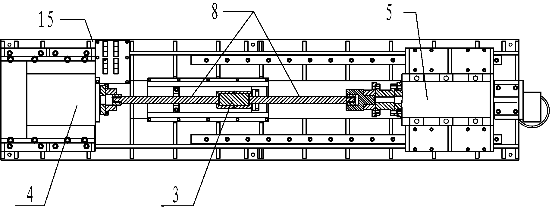 Quick static twisting detection device of constant speed universal joint driving shaft friction welding piece