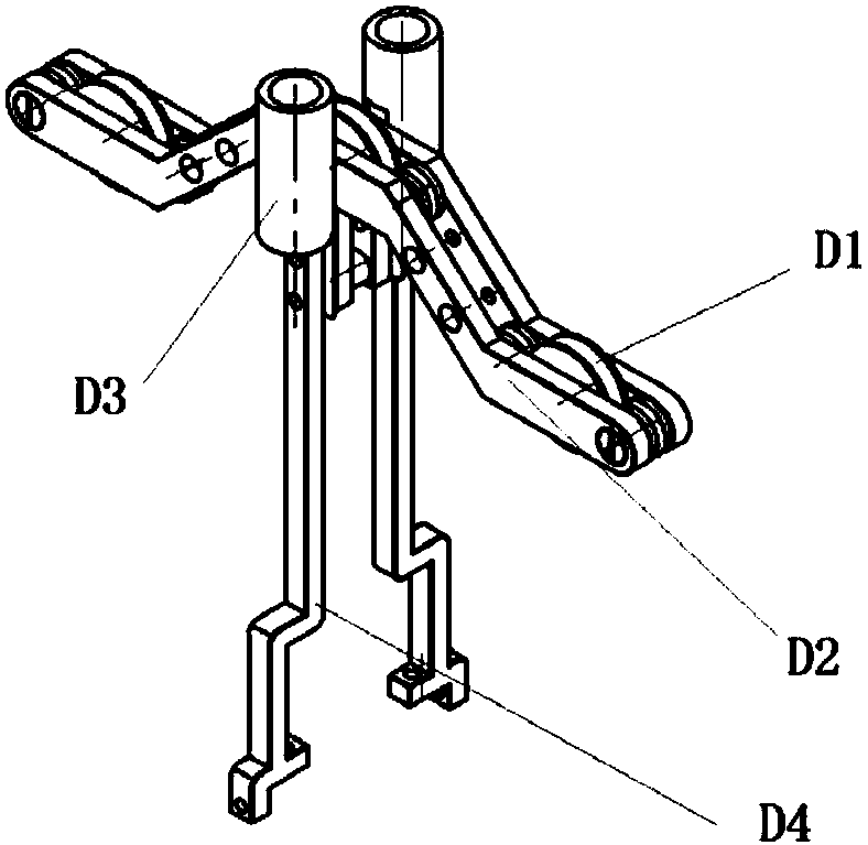 Double-cable winch device for ultrasonic hole and groove formation quality inspection