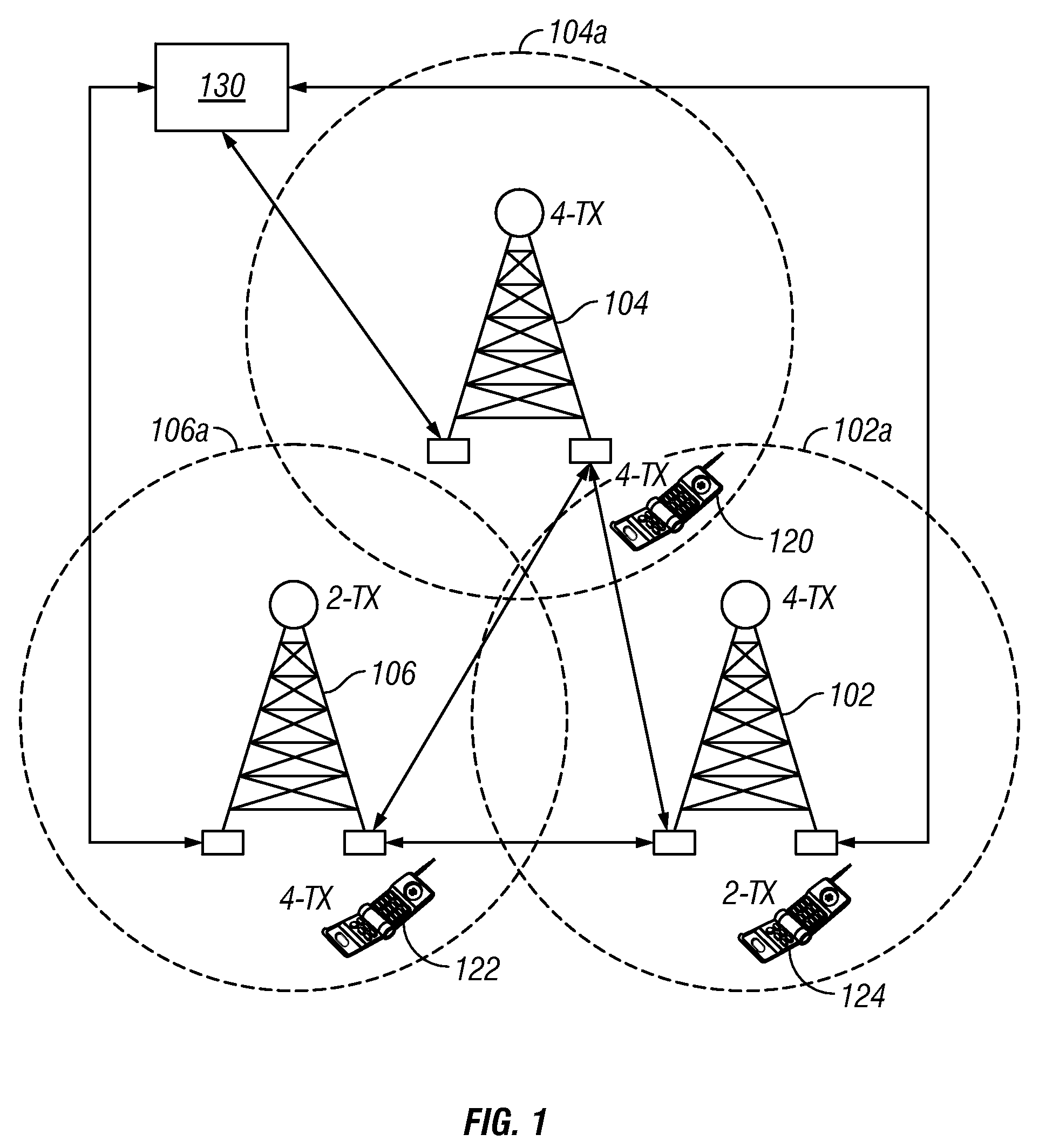 Method and system for optimized reference signal downlink transmission in a wireless communication system