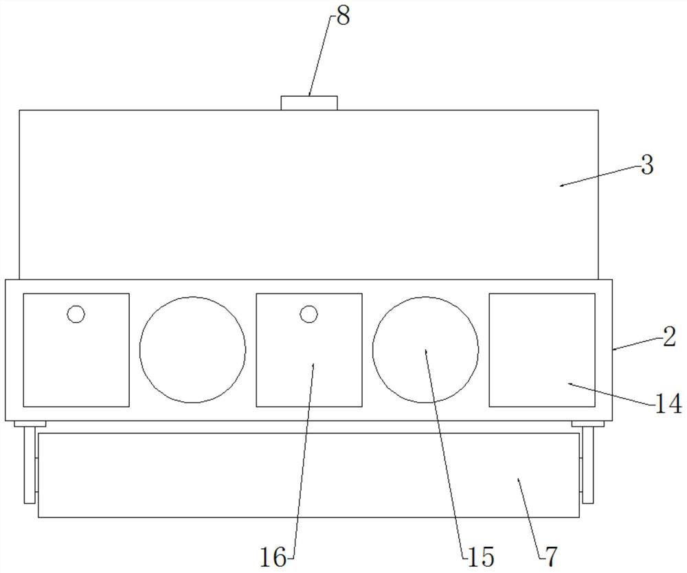 Walking type three-dimensional seeding device for wheat planting