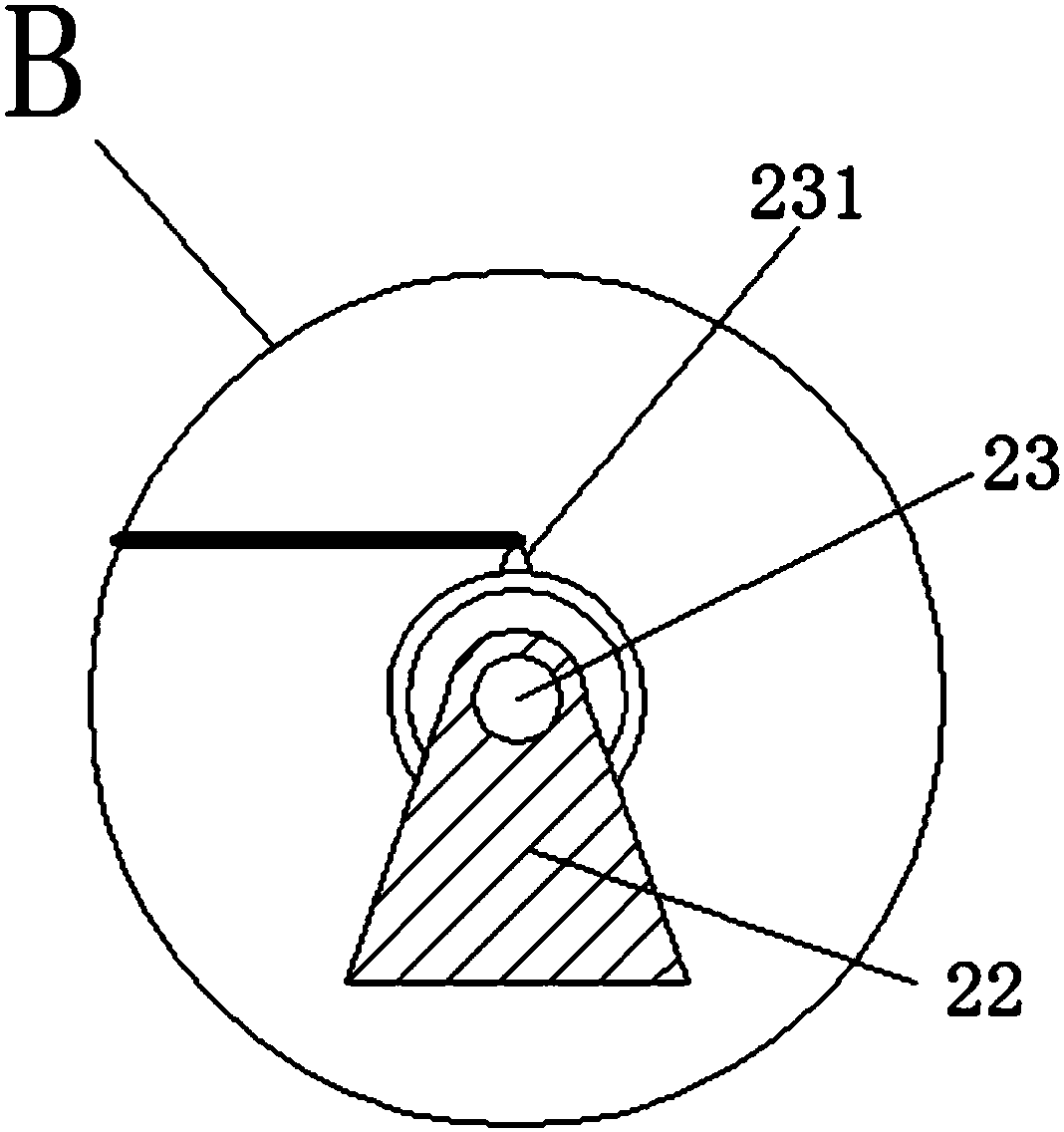 Novel rubber tube wire cleaning device