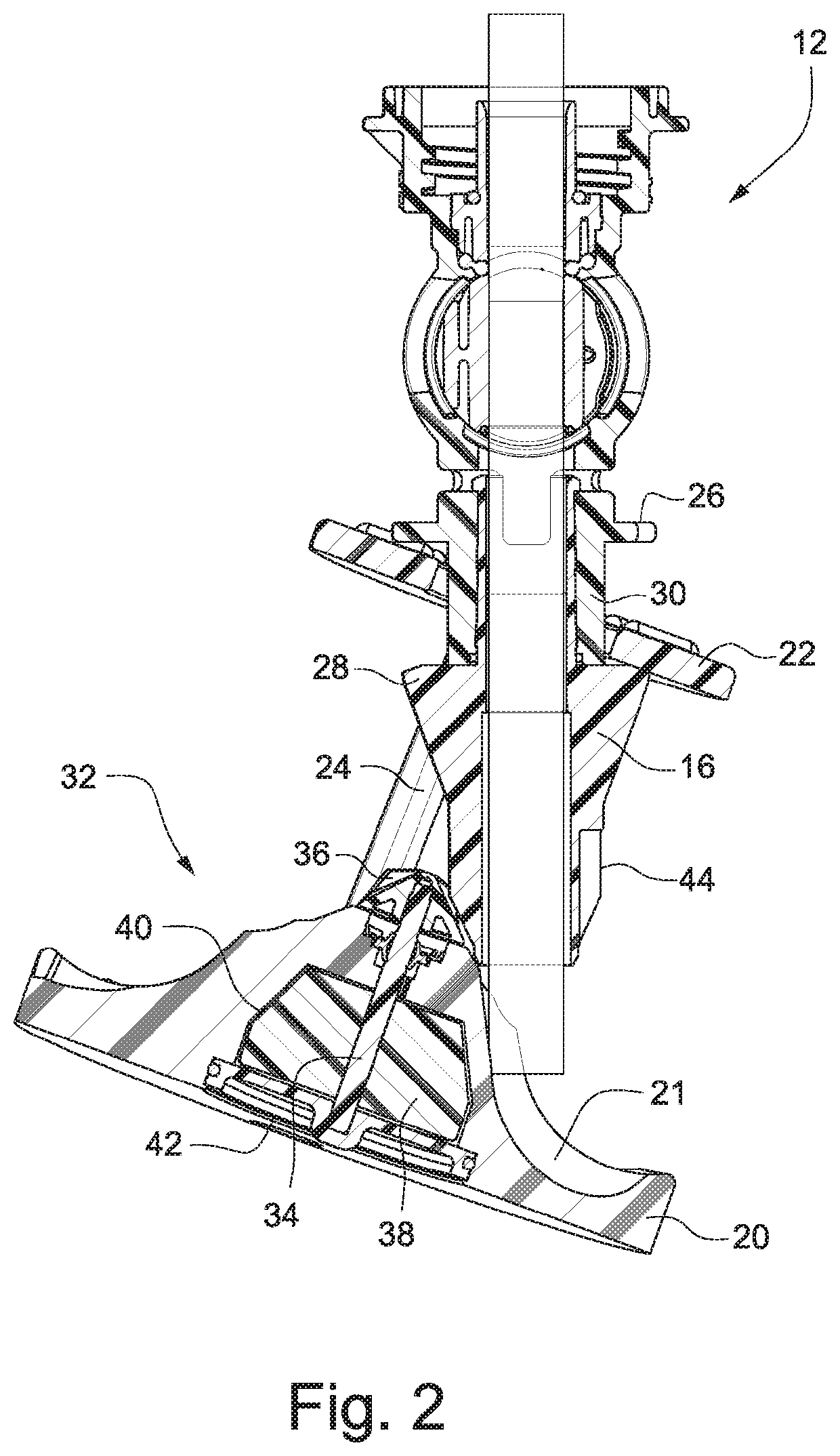 Orbital sprinkler with speed control brake