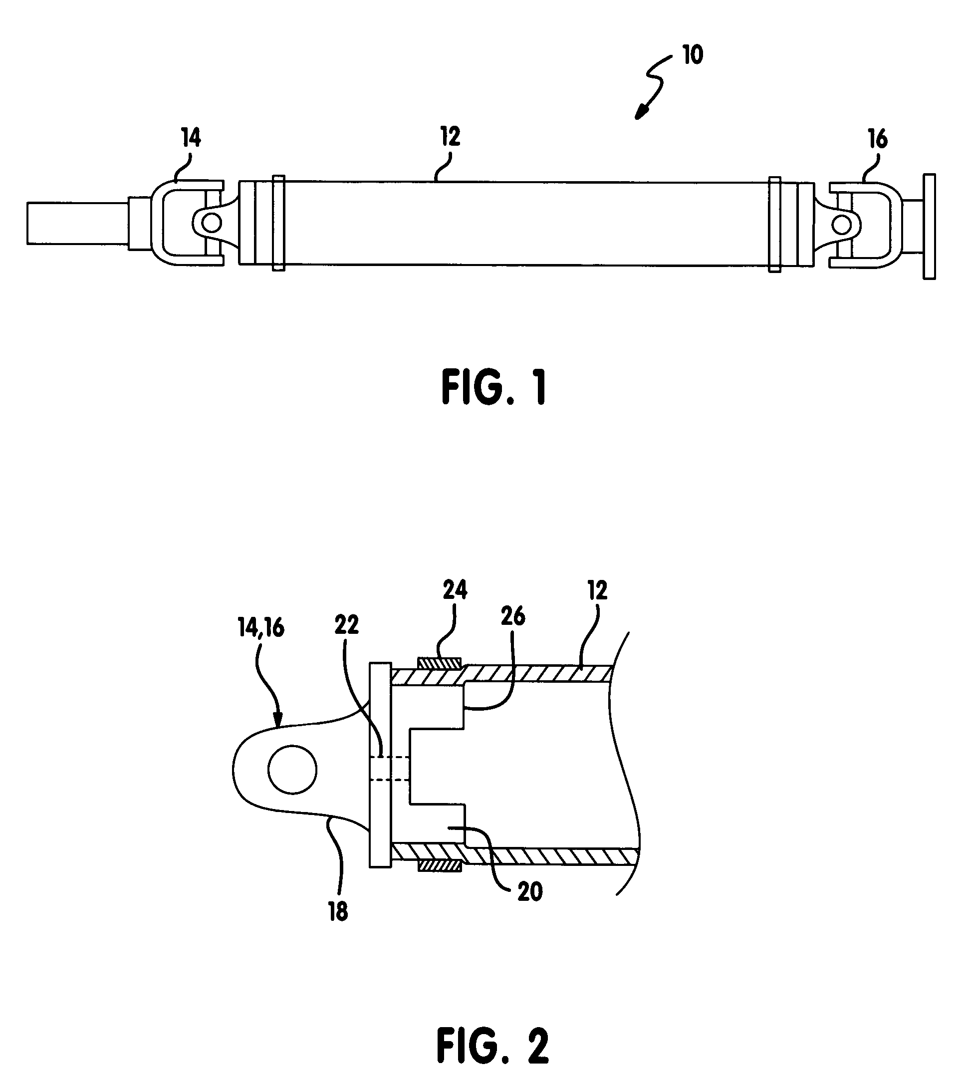 Magnetic pulse welding of steel propshafts