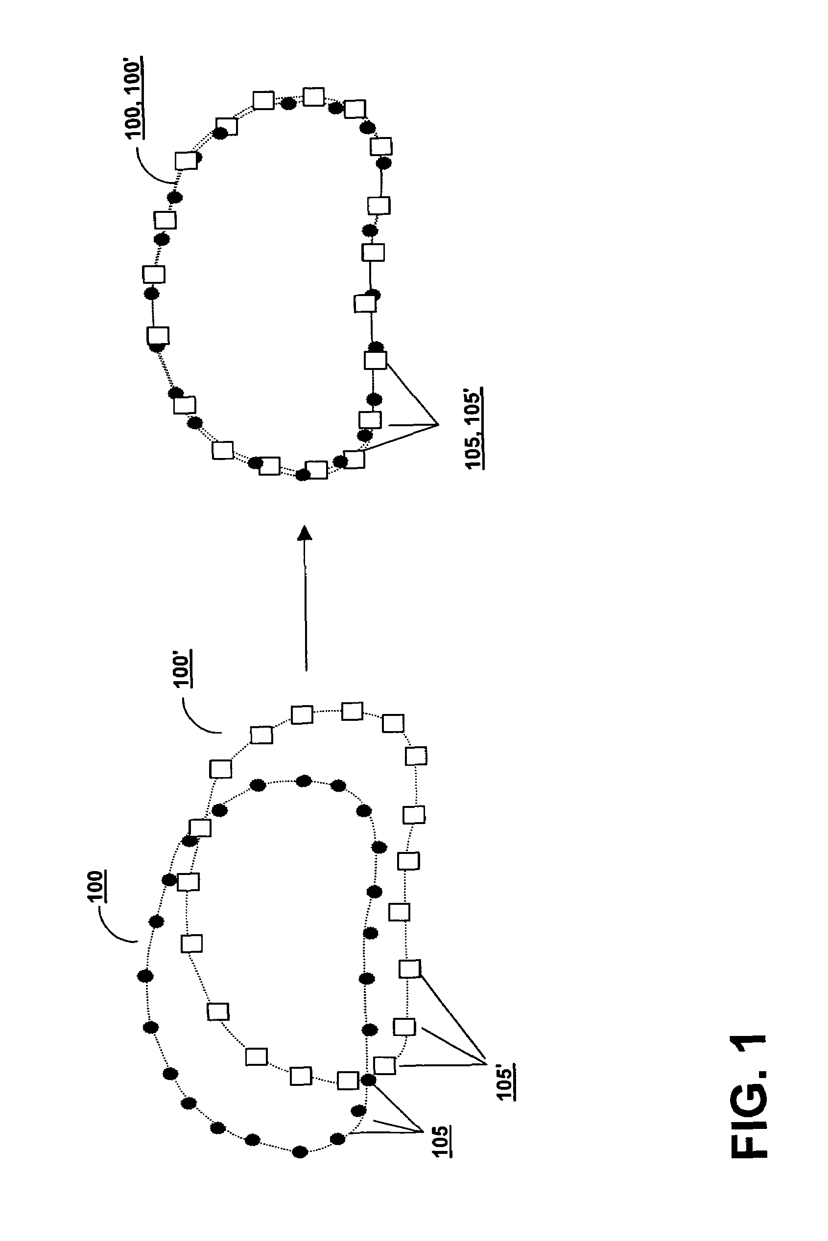 Weighted surface-to-surface mapping