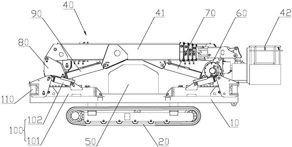 Multifunctional electric work vehicle