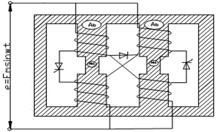 Reactive compensation device for 10 kV transmission circuit