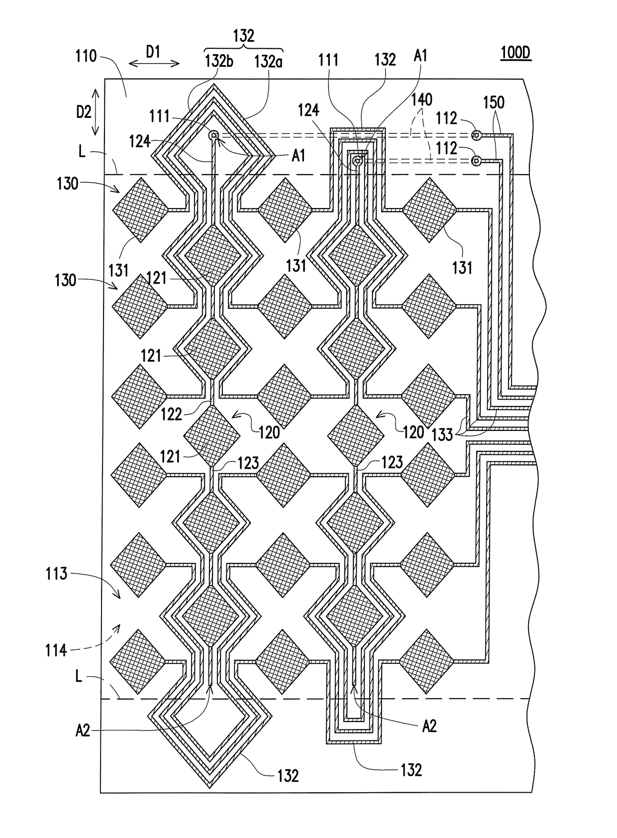 Touch element and touch display module