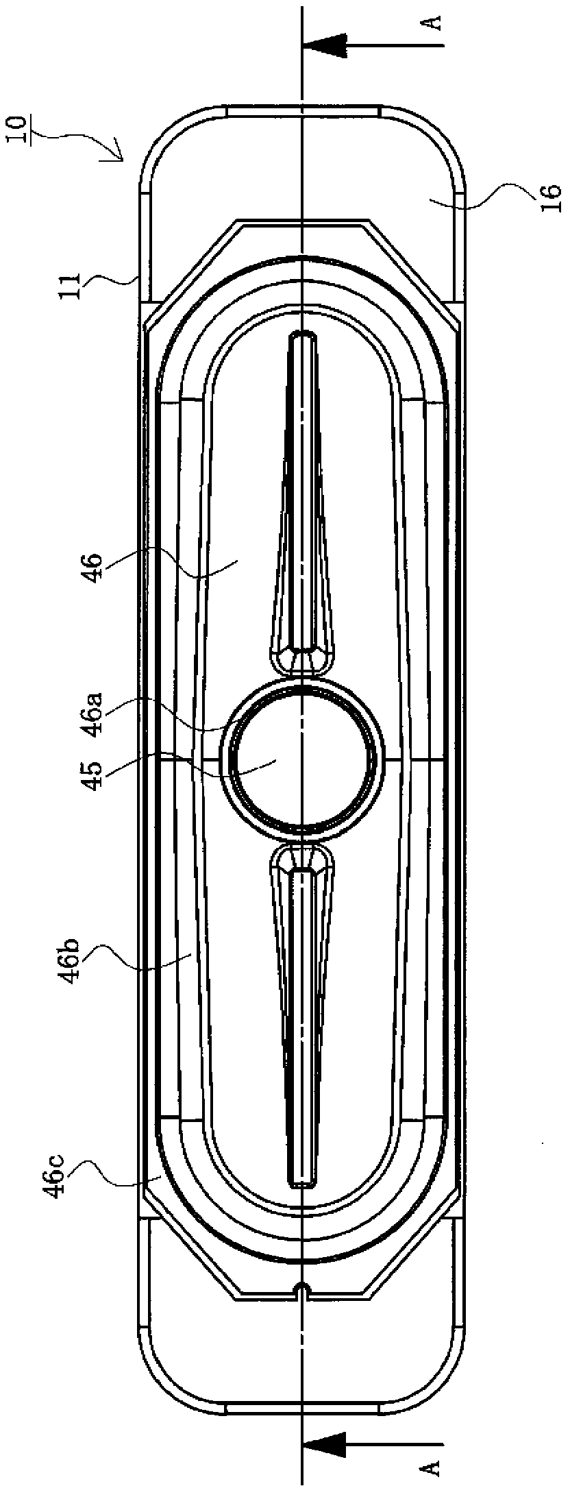 Loudspeaker used for damper, and loudspeaker device with the damper