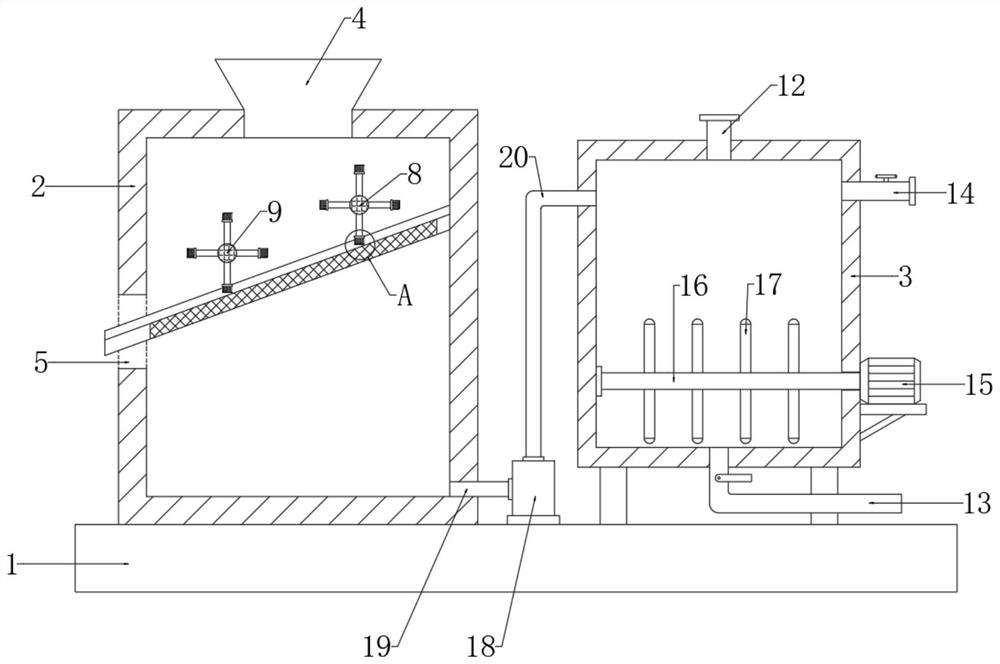 Industrial wastewater advanced treatment cyclic utilization zero discharge equipment