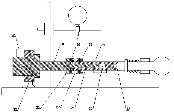 Run-out detection tool for bearing ring semi-finished product