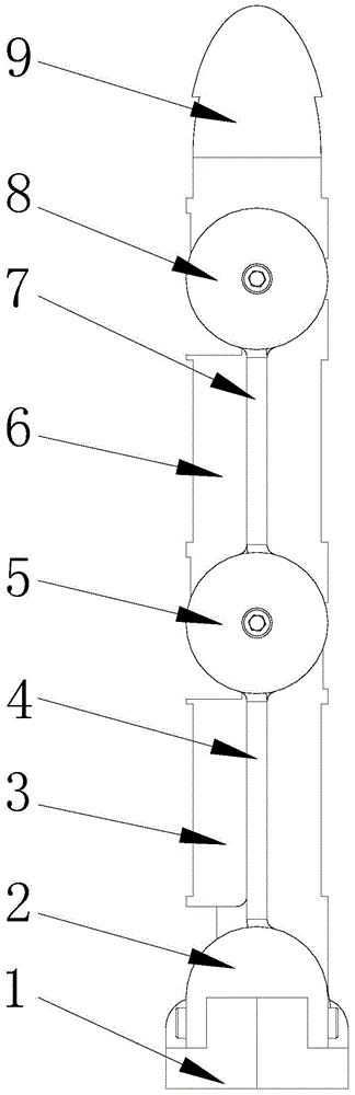 Finger mechanism of anthropomorphic myoelectrical artificial hand