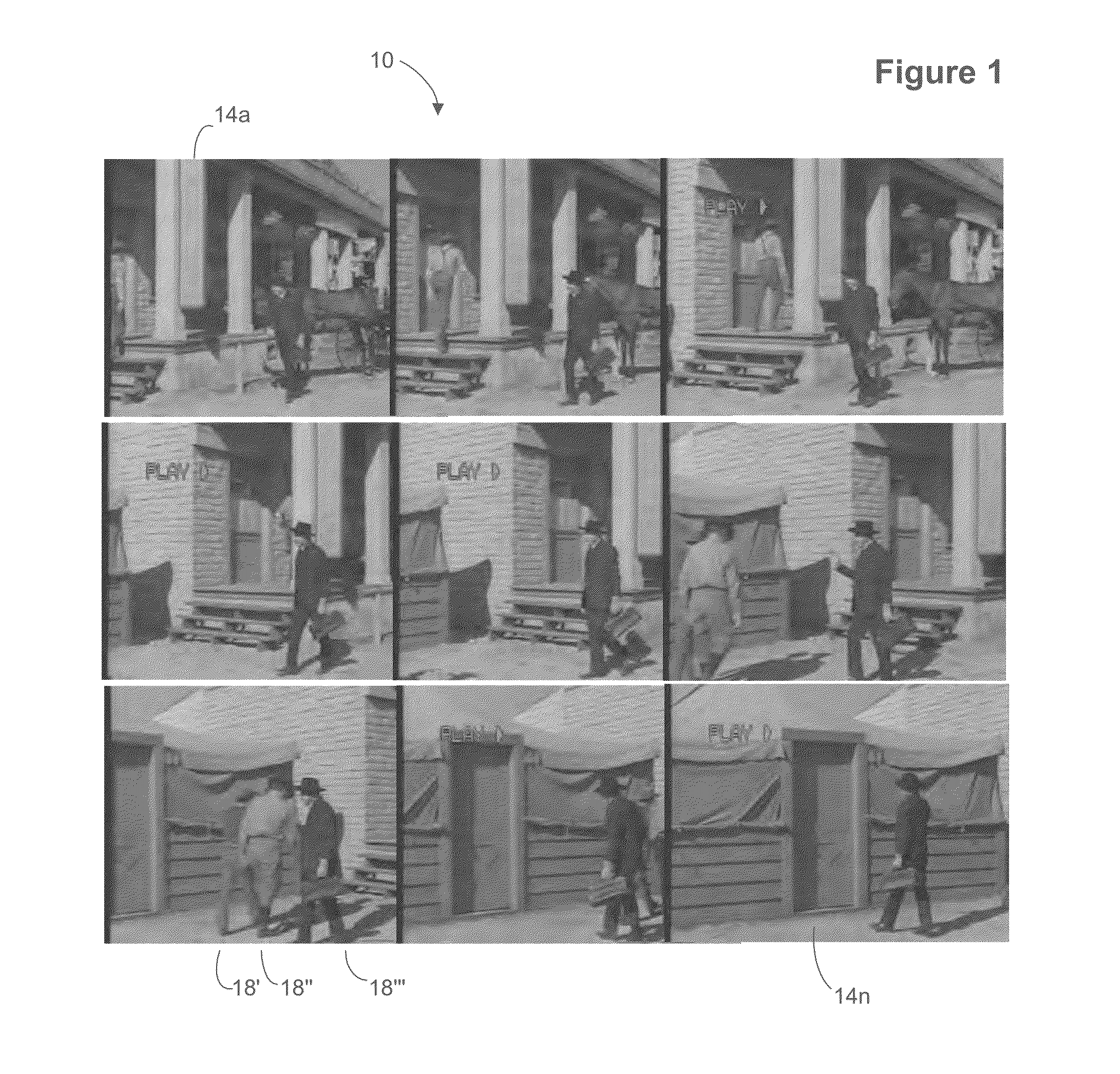 Image sequence enhancement and motion picture project management system