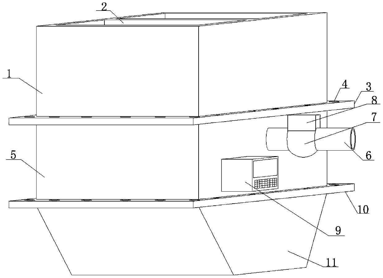 Intelligent concrete matching and feeding device