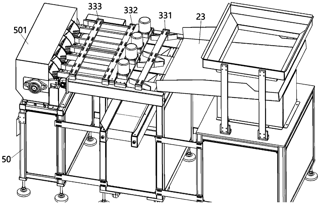 Block cutting device of dried bean curd