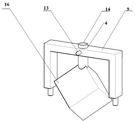 Method and device for making ground stress sensing column