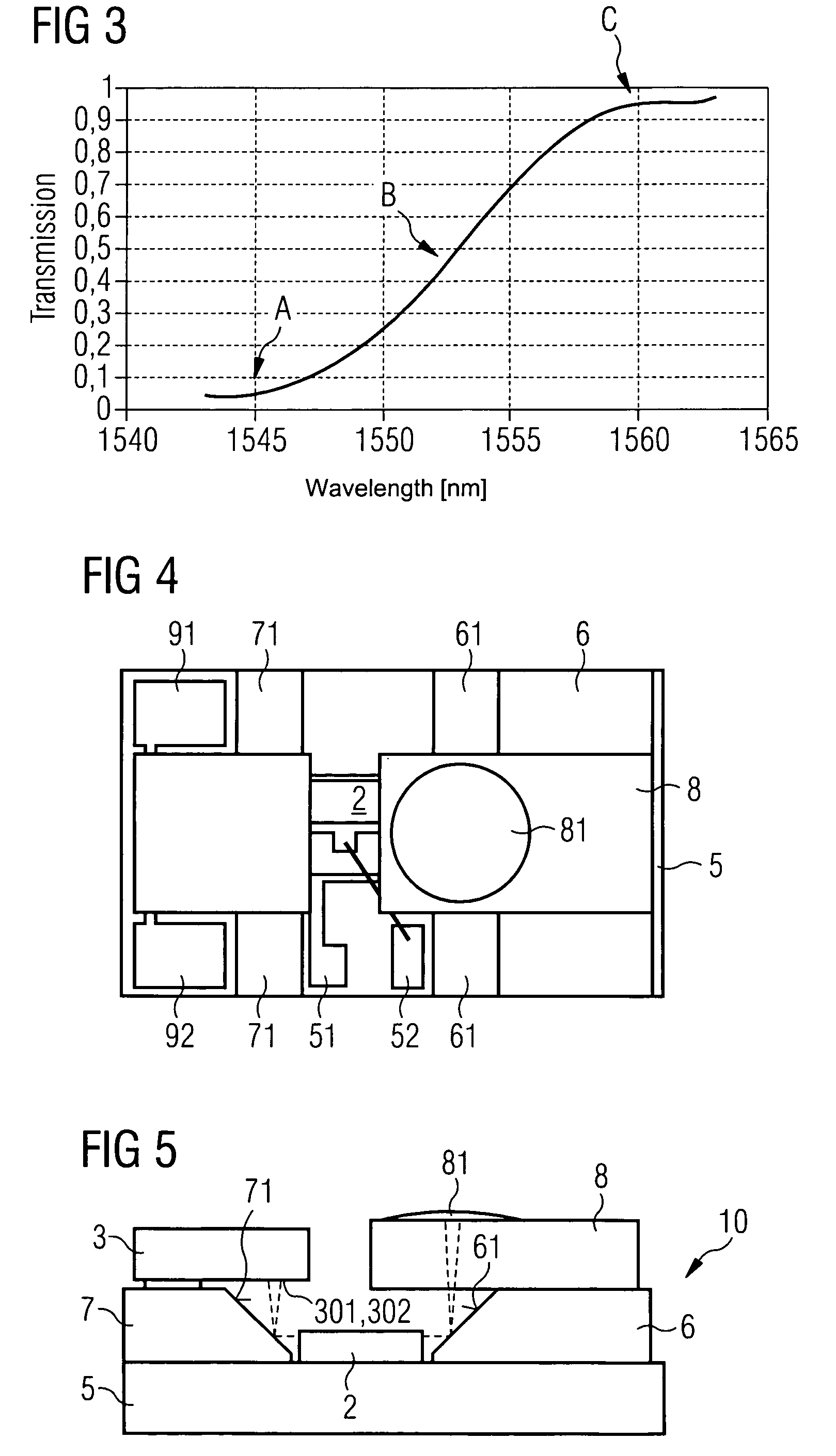 Optoelectronic arrangement having a laser component, and a method for controlling the emitted wavelength of a laser component