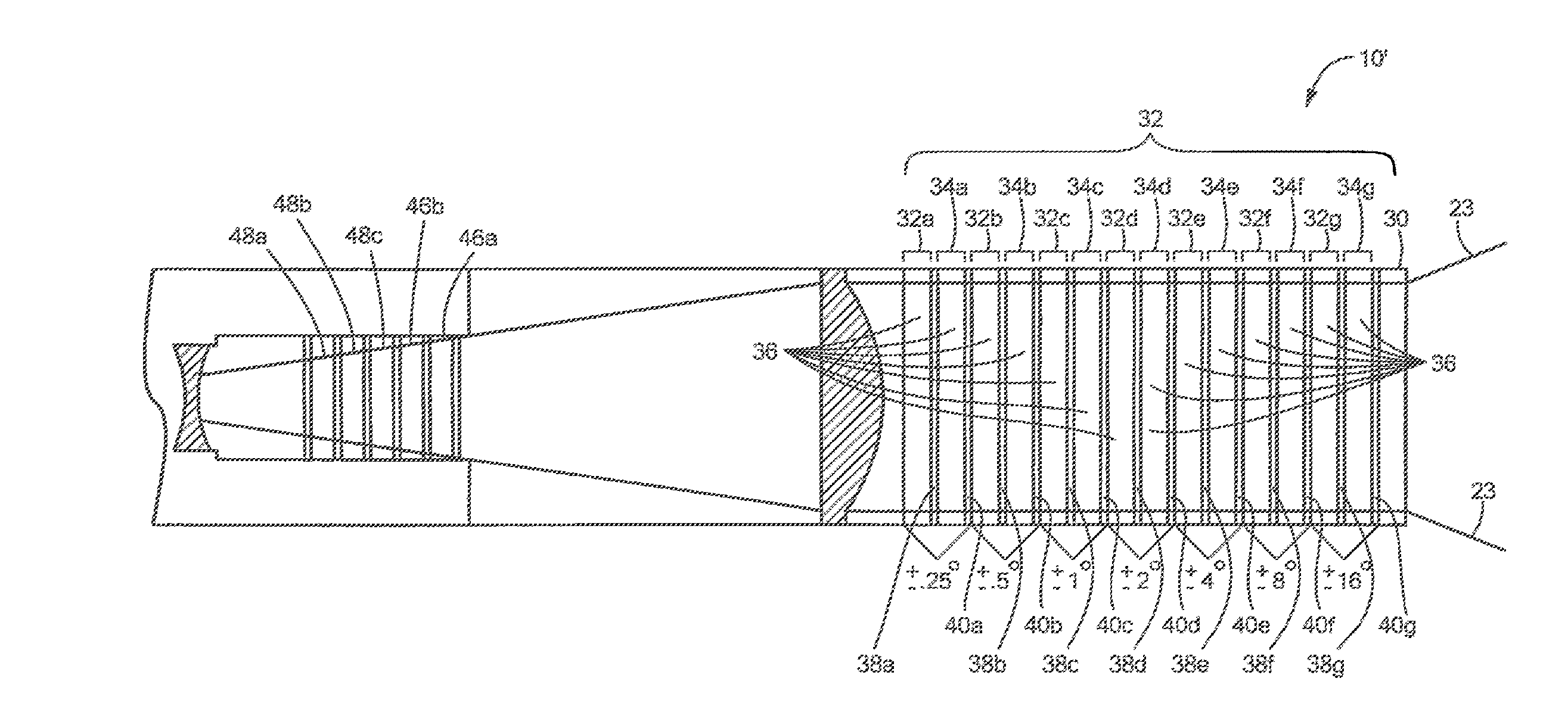 Polarization Grating Stack