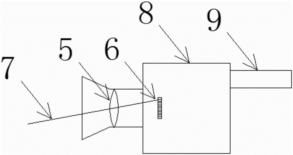 Special equipment for detecting object surface normal errors on basis of image reflection method