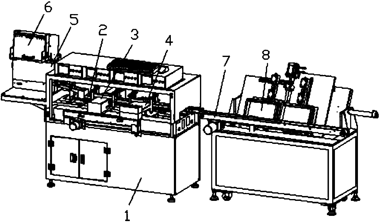 Full-automatic resistance detector used for cylindrical battery