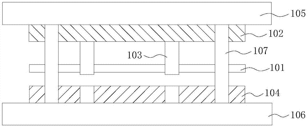 Positioning punching die