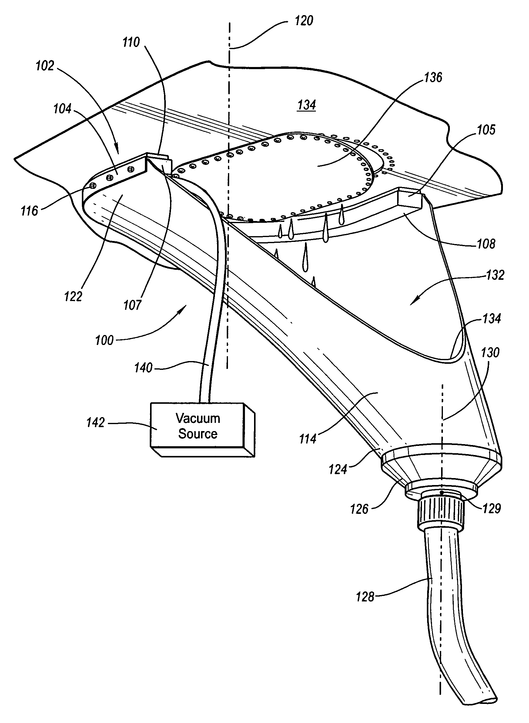 Suspended containment system