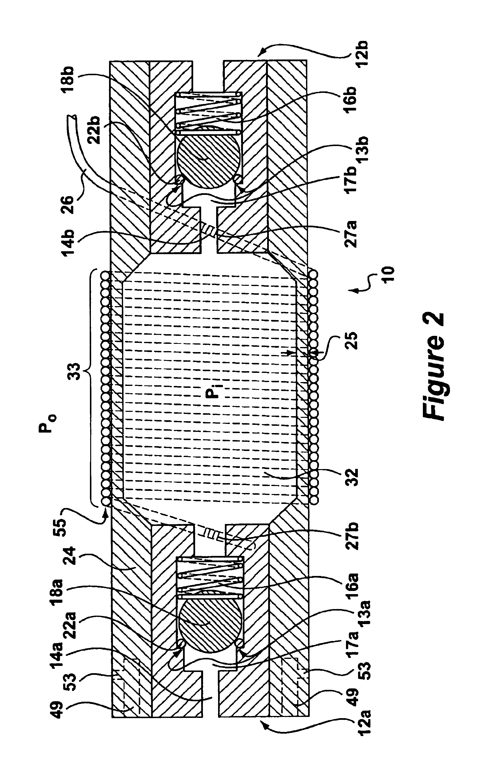 Pressure compensated hydrophone