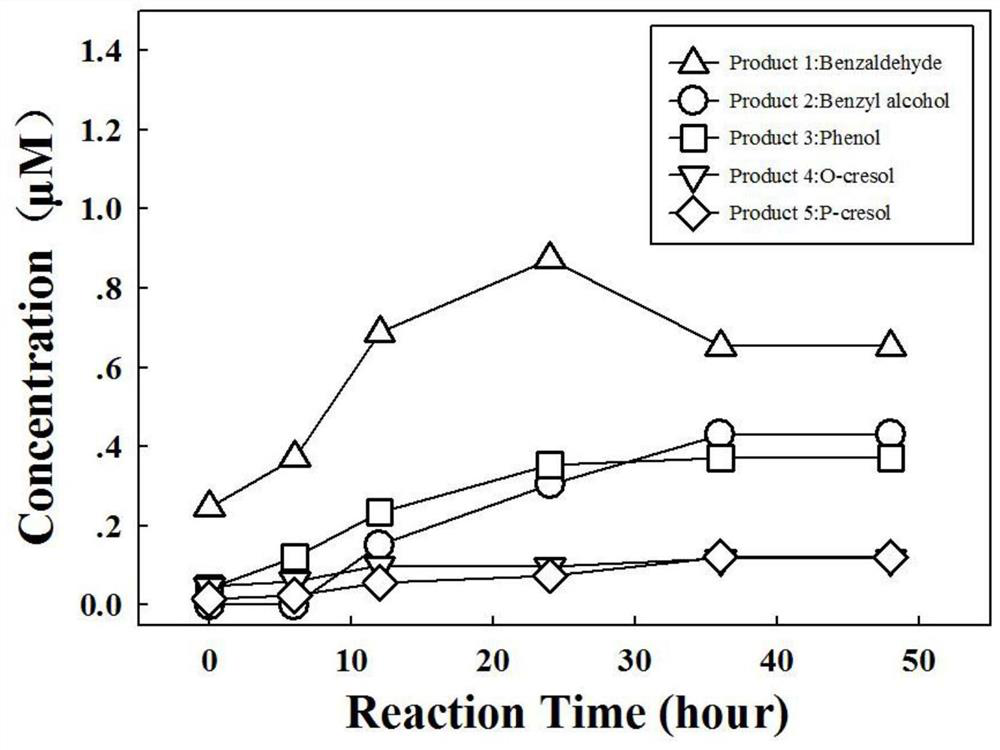 A kind of intermittent photoreactor and application thereof for vocs heterogeneous reaction