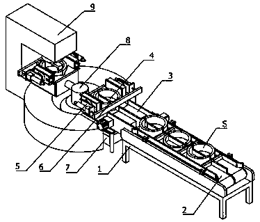 Bearing bush inner hole milling equipment