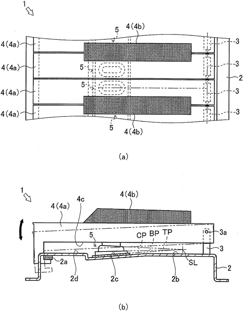 Operator operation detection device