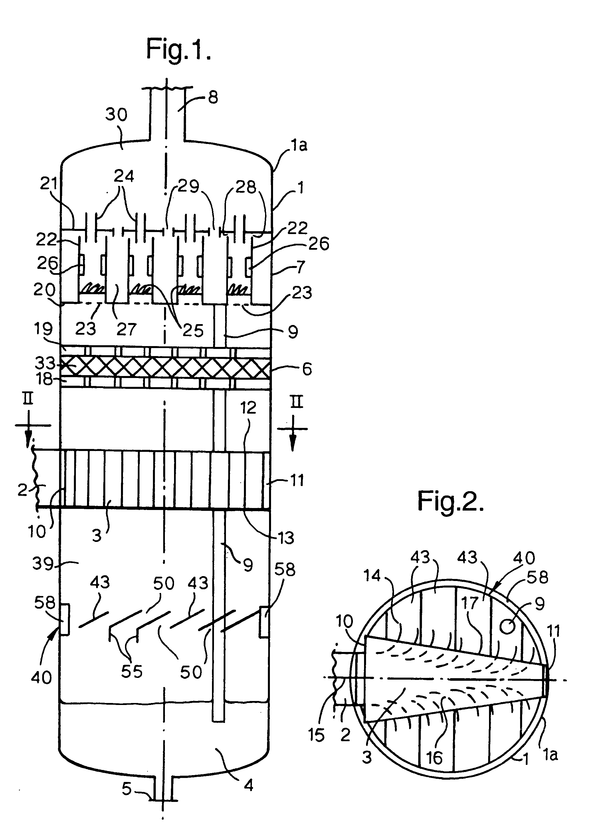 Gas/liquid separator