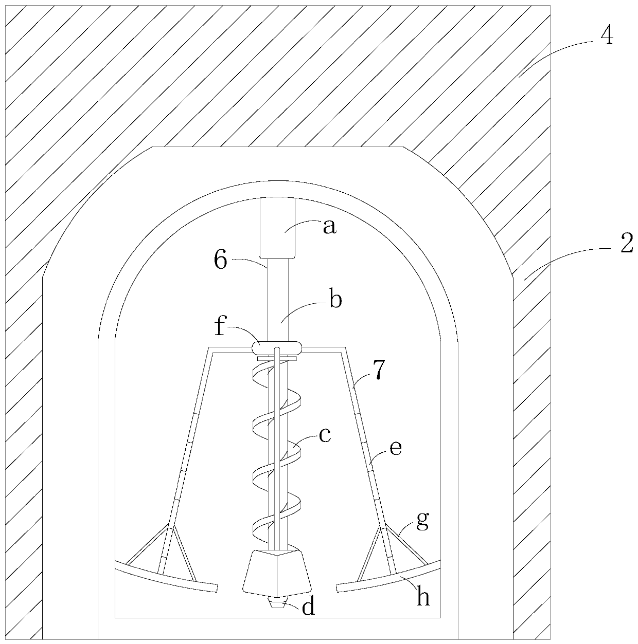 Tunnel kiln for treating organic waste through waste heat