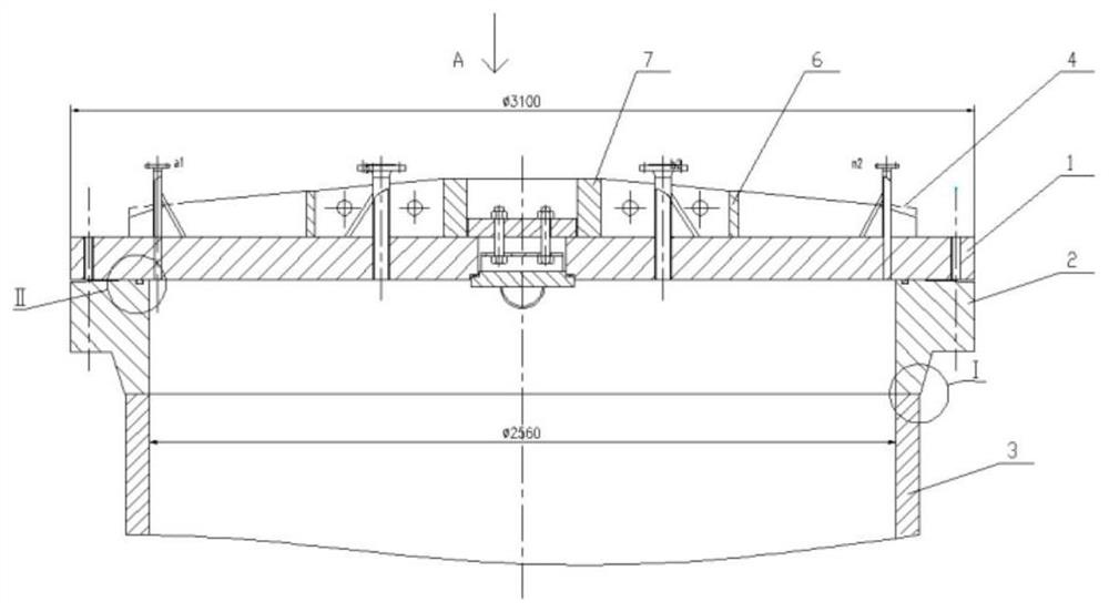 Method for Checking Strength of Reinforced Sealed Flat Cover