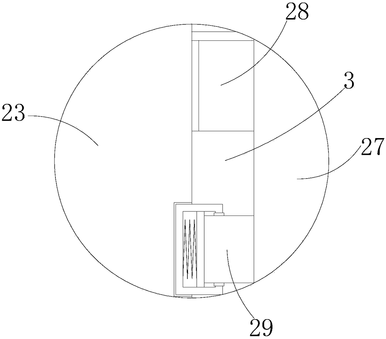 Primary smashing device for attapulgite