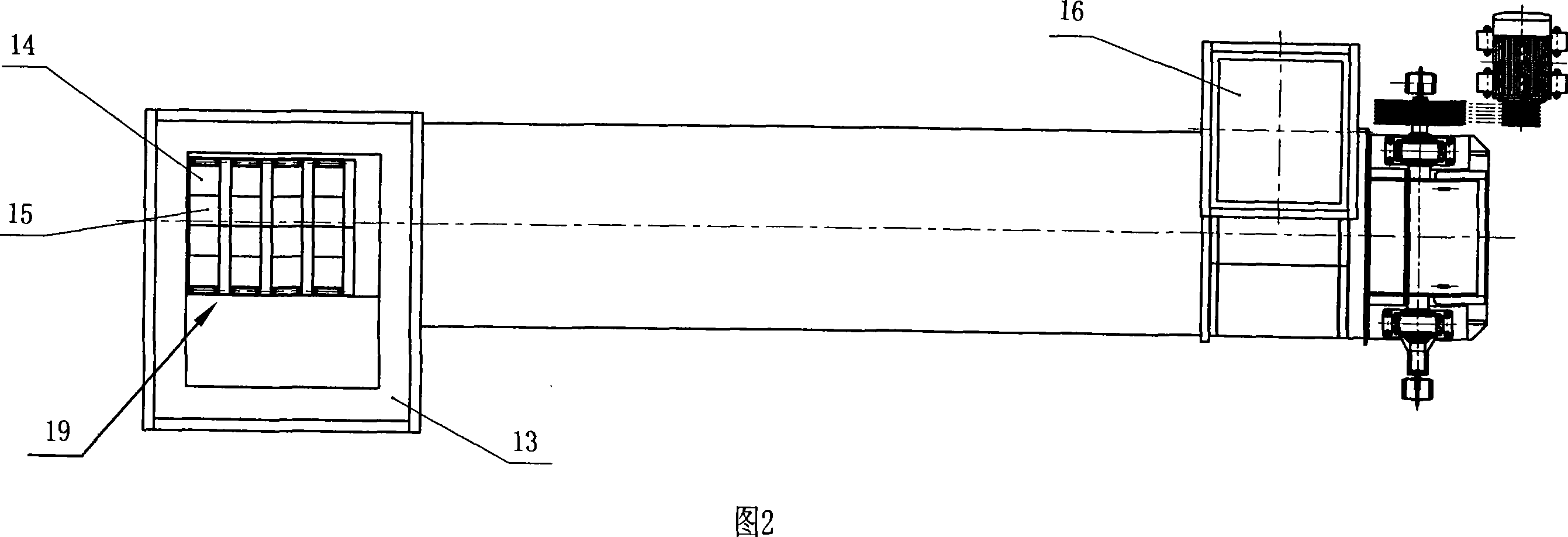 Full-movable push bar grate cooler