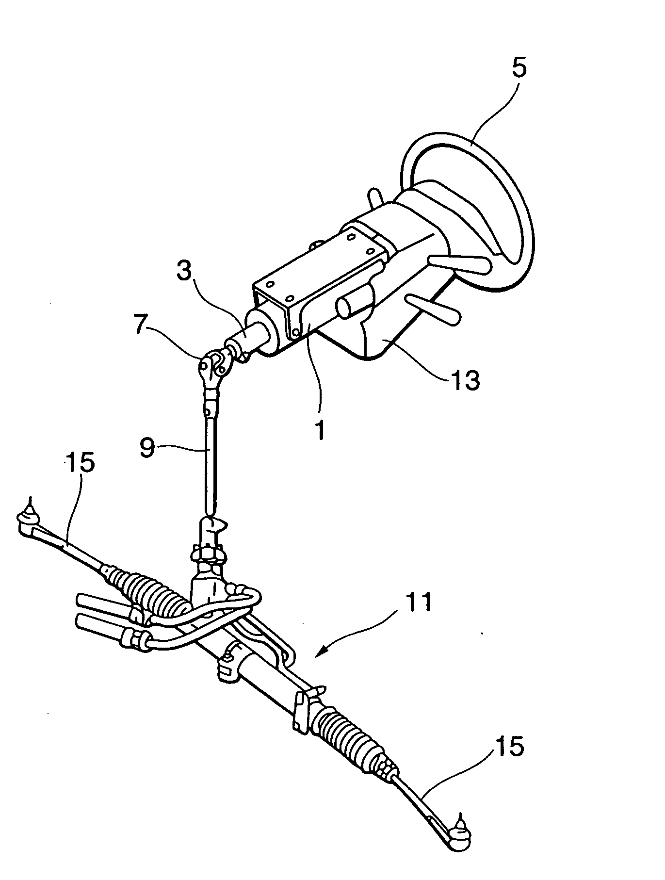 Electrically-driven steering column apparatus