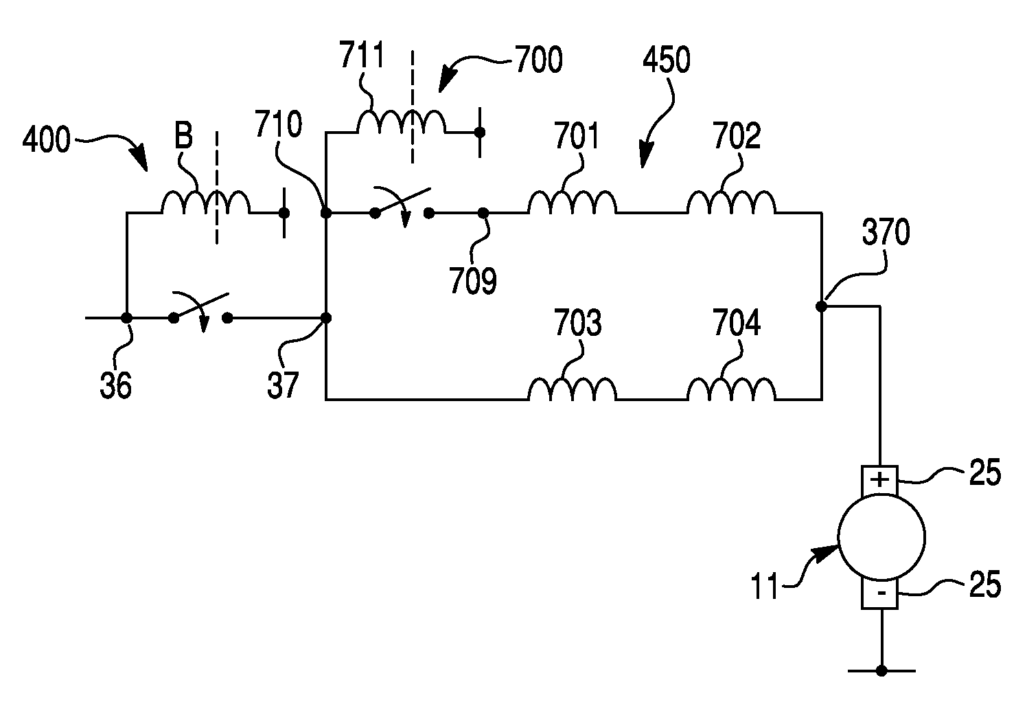 Device for controlling a heat engine starter, such as that of a motor vehicle, and starter comprising one such device