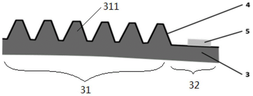 Flexible pressure sensing piece, sensor and manufacturing method of flexible pressure sensing piece