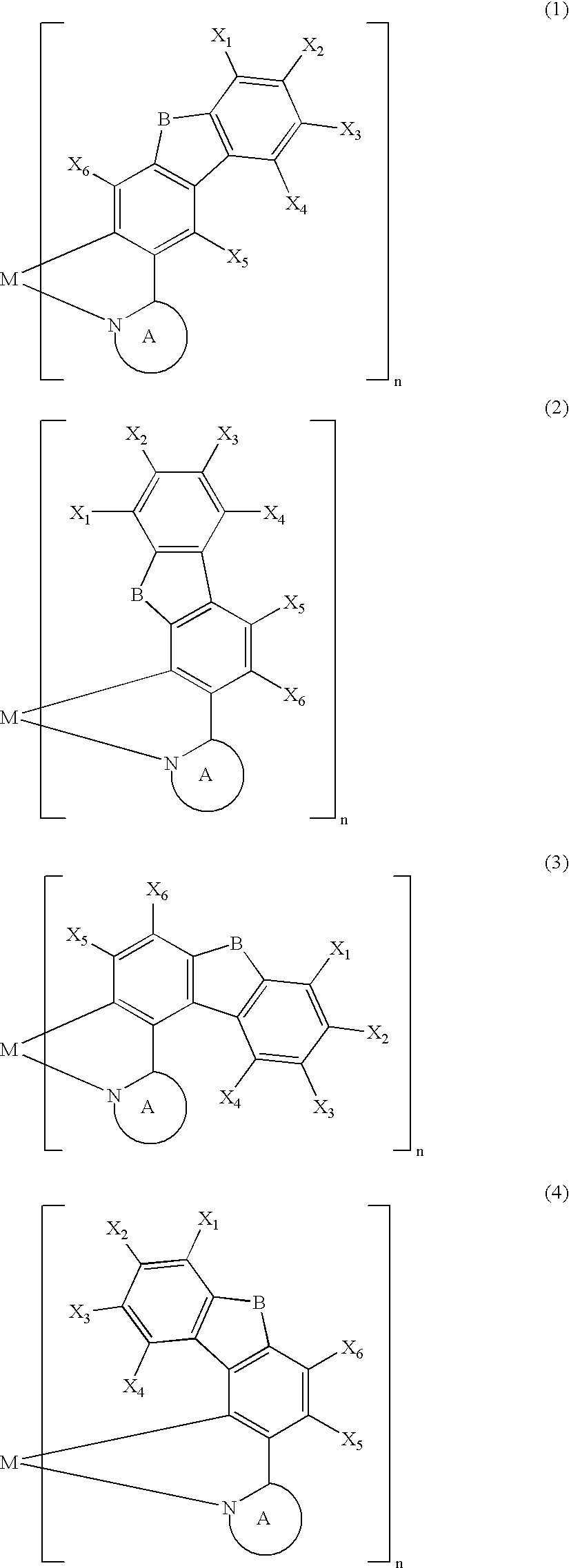 Metal coordination compound, polymer composition, and organic electroluminescent device employing same