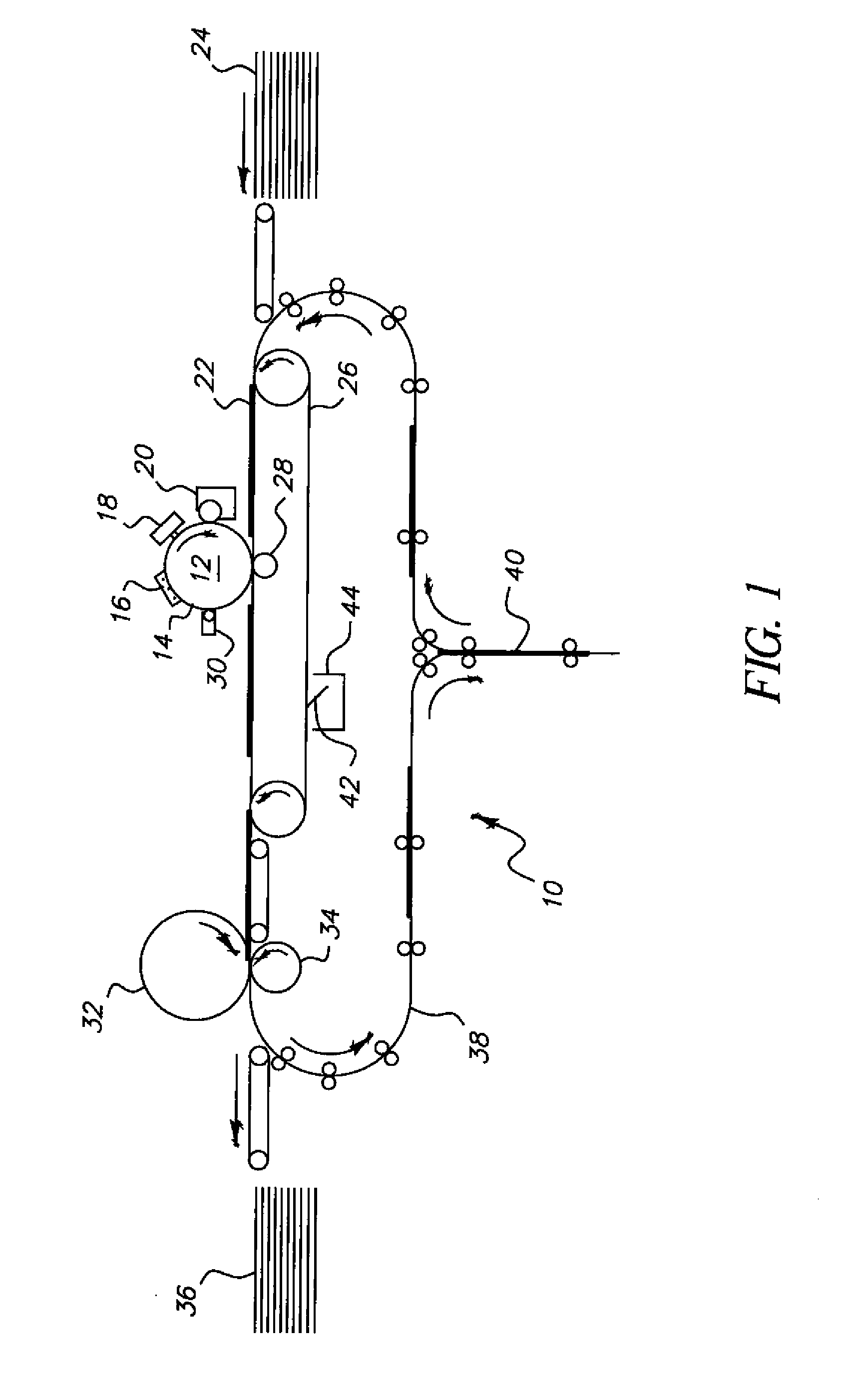 Printed electronic circuit boards and other articles having patterned conductive images