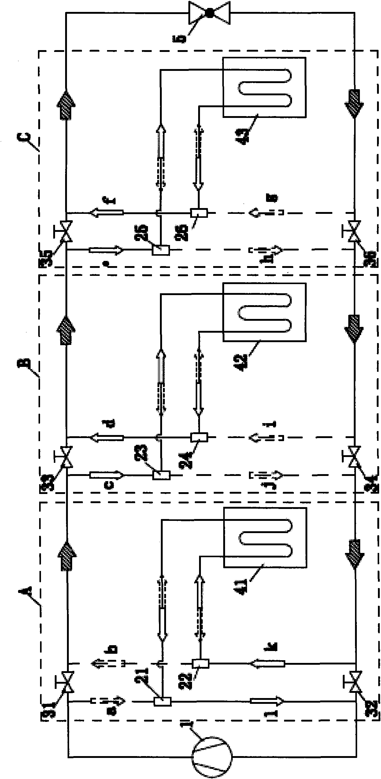 Modularized heat pump unit